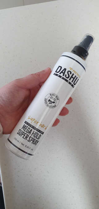 다슈코리아 다슈 포 맨 프리미엄 메가 홀드 슈퍼 스프레이 250ml — 5점을 준 리뷰어가 2020년 8월 올린 사용 사진