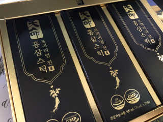 헬스업_천명진프리미엄홍삼스틱_10ml x 30포 — 4.5점을 준 리뷰어가 2020년 9월 올린 사용 사진