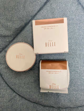 디어벨르 크림쿠션 DEAR BELLE CREAM COUSION — 5점을 준 리뷰어가 2020년 8월 올린 사용 사진