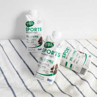 셀렉스스포츠 셀렉스 스포츠 드링크 초콜릿 _ 330ml x 12팩 — 5점을 준 리뷰어가 2020년 11월 올린 사용 사진