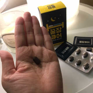 조은약초 꿀잠큐어 제주 감태추출물 감태정 600mg — 5점을 준 리뷰어가 2020년 4월 올린 사용 사진