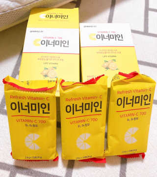 이너미인 VITAMIN-C 700 — 5점을 준 리뷰어가 2020년 9월 올린 사용 사진