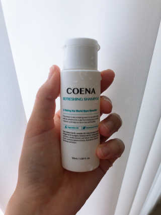 코에나샴푸 자연유래 식물성 코에나 샴푸 50ml — 4점을 준 리뷰어가 2020년 4월 올린 사용 사진