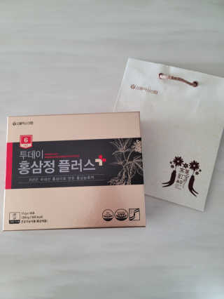 서울약사신협_투데이홍삼정플러스스틱_10g x 30포 — 5점을 준 리뷰어가 2020년 11월 올린 사용 사진
