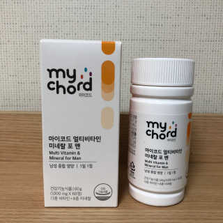JW중외제약 마이코드 멀티비타민미네랄 포 맨 — 5점을 준 리뷰어가 2020년 9월 올린 사용 사진