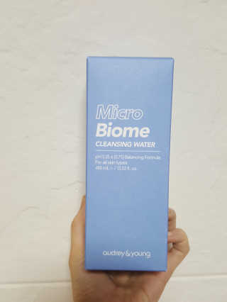 오드리앤영 마이크로바이옴 클렌징 워터 400ml — 5점을 준 리뷰어가 2020년 11월 올린 사용 사진