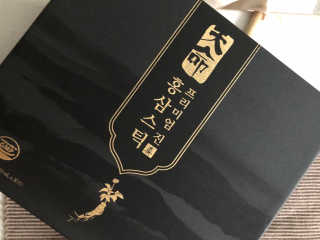 헬스업_천명진프리미엄홍삼스틱_10ml x 30포 — 5점을 준 리뷰어가 2020년 7월 올린 사용 사진