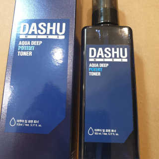 다슈코리아 다슈 맨즈 아쿠아 딥 포텐 토너 153ml — 3점을 준 리뷰어가 2020년 9월 올린 사용 사진