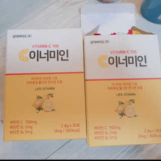 이너미인 VITAMIN-C 700 — 5점을 준 리뷰어가 2020년 8월 올린 사용 사진
