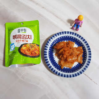 [풀무원] 들기름 볶음김치, 톡톡 김치, 깔끔한 김치 — 5점을 준 리뷰어가 2020년 6월 올린 사용 사진