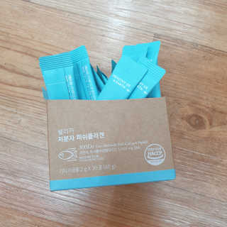 웰리카 저분자 피쉬 콜라겐 — 5점을 준 리뷰어가 2020년 12월 올린 사용 사진