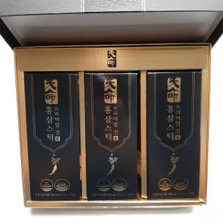 헬스업_천명진프리미엄홍삼스틱_10ml x 30포 — 5점을 준 리뷰어가 2020년 9월 올린 사용 사진