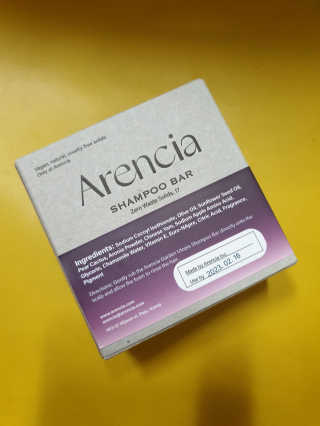 Arencia 아렌시아 가든 유토피아 2-in-1 샴푸바 — 2점을 준 리뷰어가 2020년 12월 올린 사용 사진