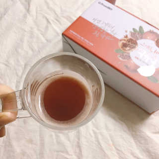 프롬바이오 오직 석류만 [그대로100 석류즙] 하루 1포로 건강하게 — 5점을 준 리뷰어가 2020년 5월 올린 사용 사진