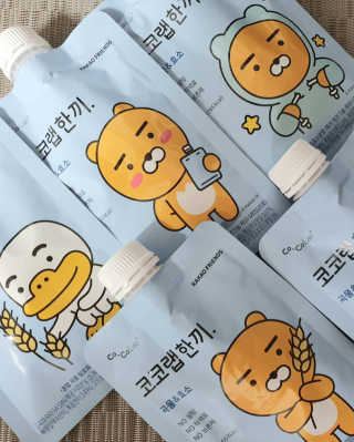 [코코랩] 코코랩 한끼 4 종 중 1종 랜덤 발송 — 5점을 준 리뷰어가 2020년 4월 올린 사용 사진