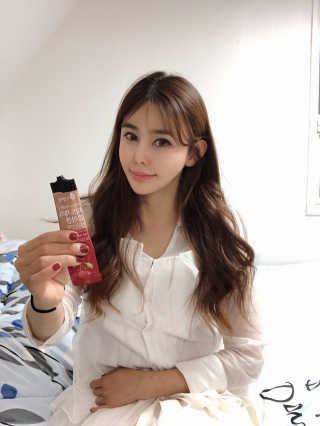 자연에온 가득담은 몽모랑시 타트체리 콜라겐 젤리스틱 — 5점을 준 리뷰어가 2020년 12월 올린 사용 사진