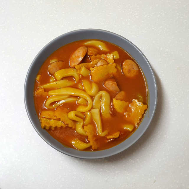 [풀무원] 달콤고추장크림, 양송이버섯크림 누들떡볶이 리뷰 사진