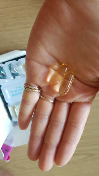 JW중외제약 마이코드 알티지 오메가3 1000 mg — 5점을 준 리뷰어가 2020년 7월 올린 사용 사진