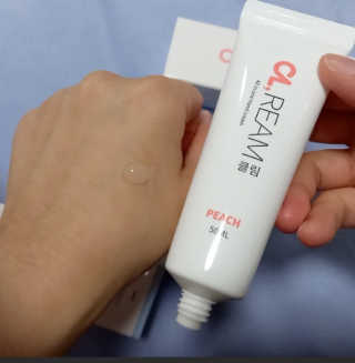 클림 9월 28일, 출시 손 세정의 번거로움을 없앤 핸드크림 — 5점을 준 리뷰어가 2020년 11월 올린 사용 사진