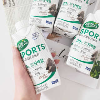 셀렉스스포츠 셀렉스 스포츠 드링크 초콜릿 _ 330ml x 12팩 — 5점을 준 리뷰어가 2020년 11월 올린 사용 사진