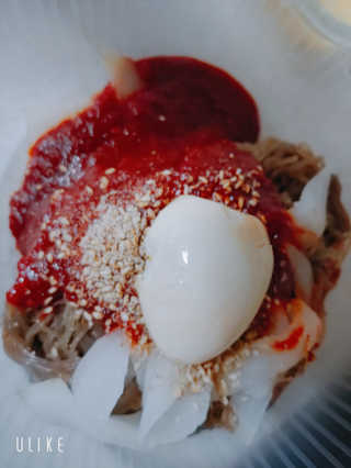 [해주냉면] 신천맛집 매운 비빔냉면 2인분 + 무절임 — 3.5점을 준 리뷰어가 2020년 5월 올린 사용 사진