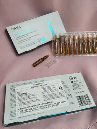 바베 BABE 바베 프로테오글리칸 F+F 앰플 솔루션 — 5점을 준 리뷰어가 2020년 9월 올린 사용 사진