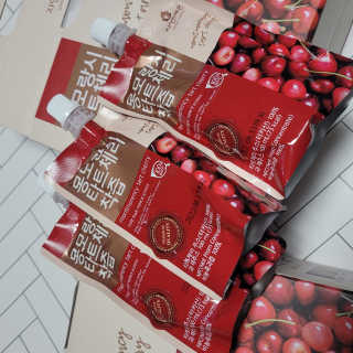 자연에온 몽모랑시 타트체리 착즙 100mL 10개입 2BOX — 5점을 준 리뷰어가 2020년 10월 올린 사용 사진