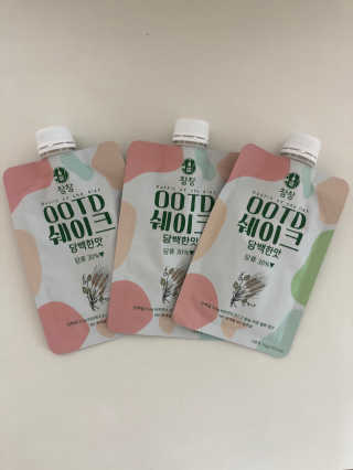 [꾸콤] 참참 OOTD쉐이크 담백한 일주일세트 50g x 5 — 5점을 준 리뷰어가 2020년 10월 올린 사용 사진