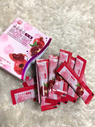 헬스업_쁘띠쁘띠석류콜라겐젤리_20g x 14포 — 5점을 준 리뷰어가 2020년 10월 올린 사용 사진
