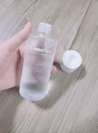언더텐 바다포도 수분토너 — 4점을 준 리뷰어가 2020년 6월 올린 사용 사진