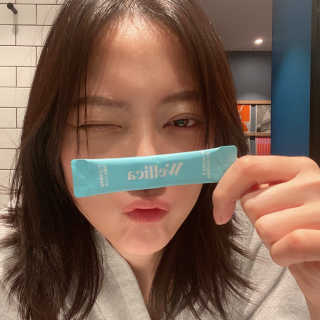 웰리카 저분자 피쉬 콜라겐 — 5점을 준 리뷰어가 2020년 10월 올린 사용 사진