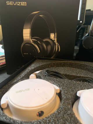 SEVIZ Bluetooth Headphones 10 3color — 5점을 준 리뷰어가 2020년 6월 올린 사용 사진