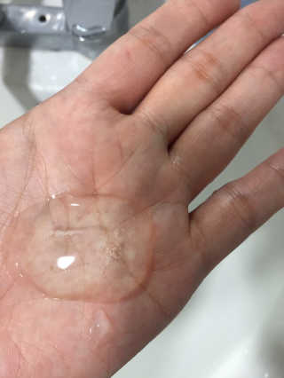 제로이드 더마뉴얼 클렌징 젤 — 4점을 준 리뷰어가 2020년 8월 올린 사용 사진