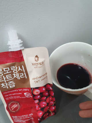 자연에온 몽모랑시 타트체리 착즙 100mL 10개입 2BOX — 5점을 준 리뷰어가 2020년 9월 올린 사용 사진