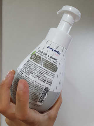 Purebble [퓨어블] 베이비 샴푸/바디워시 500ml — 5점을 준 리뷰어가 2020년 7월 올린 사용 사진