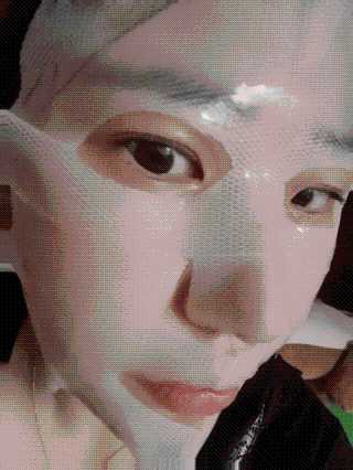 이너풀 하이 모이스처라이징 바이오셀룰로오스 마스크 — 4점을 준 리뷰어가 2020년 8월 올린 사용 사진