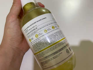 달리프 클로렐라 베러 루트 릴렉싱 샴푸 500ml — 4.5점을 준 리뷰어가 2020년 12월 올린 사용 사진