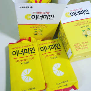 이너미인 VITAMIN-C 700 — 5점을 준 리뷰어가 2020년 9월 올린 사용 사진