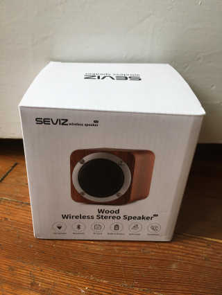 SEVIZ MINI10W 레트로 블루투스 스피커 — 5점을 준 리뷰어가 2020년 9월 올린 사용 사진