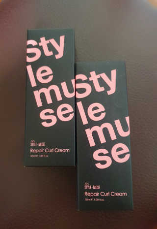 ATS스타일 뮤즈 ATS 스타일 뮤즈 리페어 컬 크림 50ml X 2EA — 5점을 준 리뷰어가 2020년 10월 올린 사용 사진