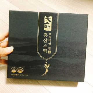 헬스업_천명진프리미엄홍삼스틱_10ml x 30포 — 4.5점을 준 리뷰어가 2020년 7월 올린 사용 사진