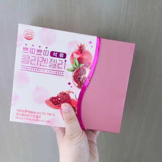헬스업_쁘띠쁘띠석류콜라겐젤리_20g x 14포 — 5점을 준 리뷰어가 2020년 9월 올린 사용 사진