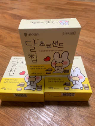 네이처오다 달칩 초코샌드 — 5점을 준 리뷰어가 2020년 6월 올린 사용 사진