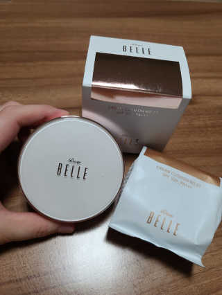디어벨르 크림쿠션 DEAR BELLE CREAM COUSION — 4점을 준 리뷰어가 2020년 8월 올린 사용 사진