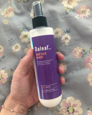 달리프 글램 헤어팩 인미스트 200ml — 5점을 준 리뷰어가 2020년 11월 올린 사용 사진