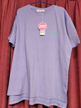 제로스트릿 ZERO STREET - BACK DONUT T-SHIRT 7 COLOR — 5점을 준 리뷰어가 2020년 7월 올린 사용 사진
