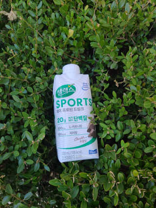 셀렉스스포츠 셀렉스 스포츠 드링크 초콜릿 _ 330ml x 12팩 — 5점을 준 리뷰어가 2020년 10월 올린 사용 사진