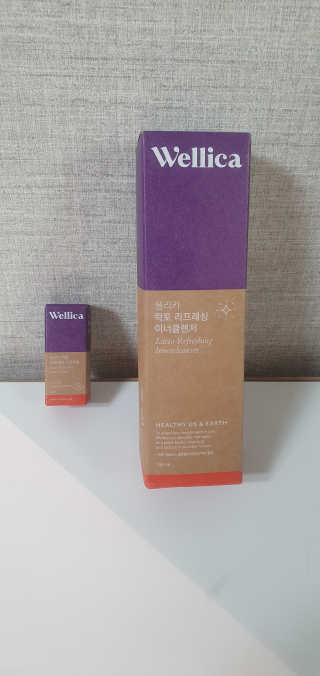 웰리카_V CARE 웰리카 락토 리프레싱 이너클렌저 — 4.5점을 준 리뷰어가 2020년 12월 올린 사용 사진