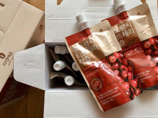 자연에온 몽모랑시 타트체리 착즙 100mL 10개입 2BOX — 5점을 준 리뷰어가 2020년 10월 올린 사용 사진