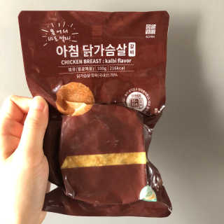 바로 먹는 아침 실온보관 닭가슴살 6종 — 5점을 준 리뷰어가 2020년 10월 올린 사용 사진